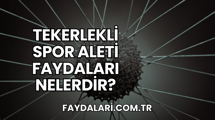 Tekerlekli Spor Aleti Faydaları Nelerdir?