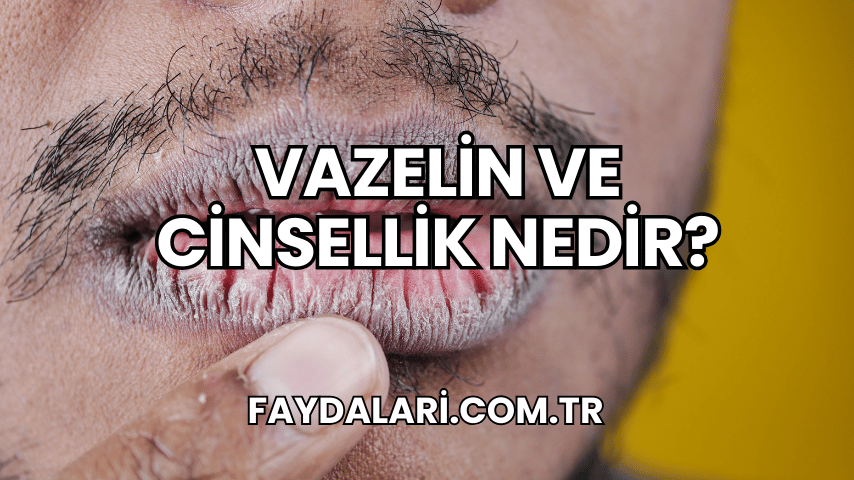 Vazelin ve Cinsellik Nedir?