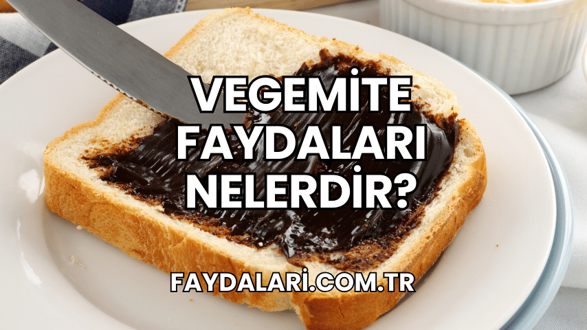 Vegemite Faydaları Nelerdir?