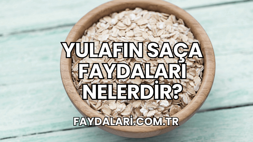 Yulafın Saça Faydaları Nelerdir?