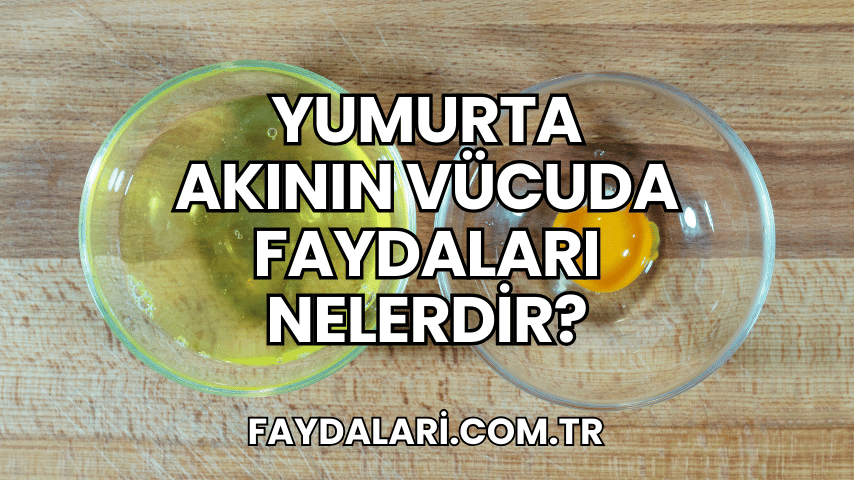 Yumurta Akının Vücuda Faydaları Nelerdir?