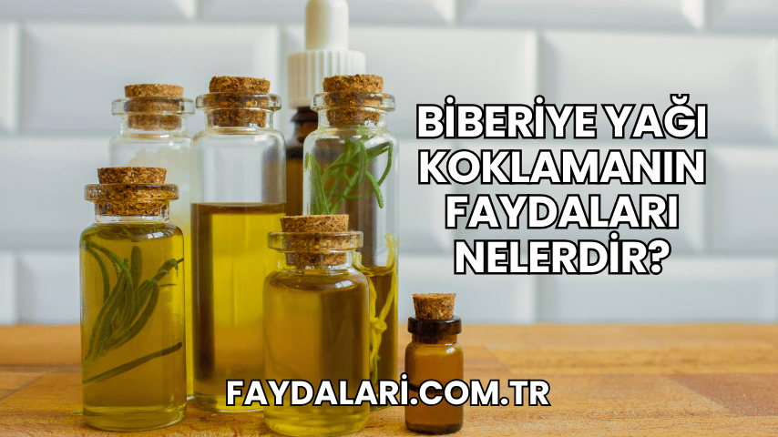 Biberiye Yağı Koklamanın Faydaları Nelerdir?