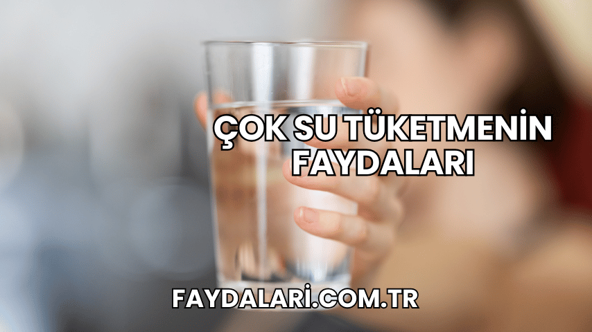 Çok Su Tüketmenin Faydaları