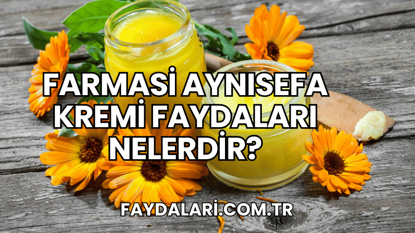 Farmasi Aynısefa Kremi Faydaları Nelerdir?