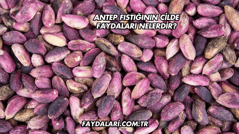 Antep Fıstığının Cilde Faydaları Nelerdir?