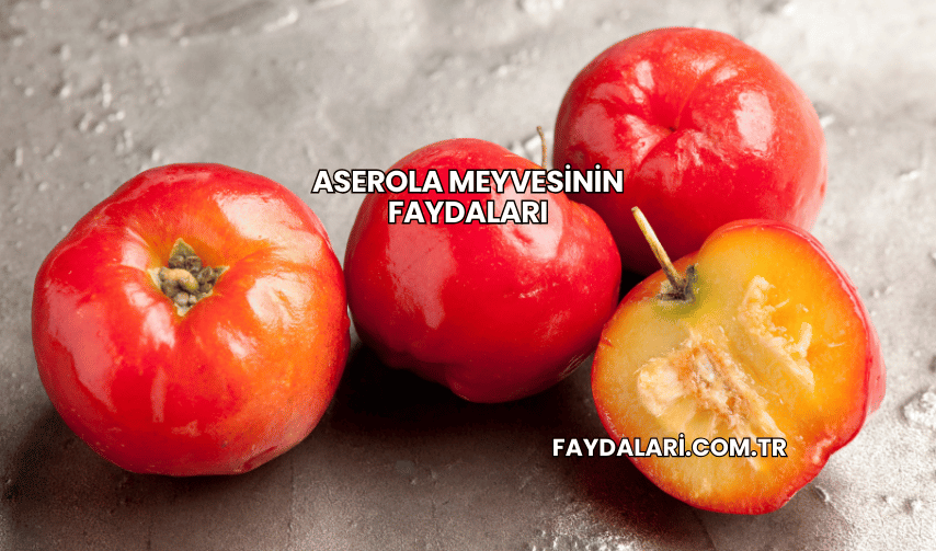 Aserola Meyvesinin Faydaları